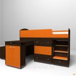 سرير علوي للأطفال