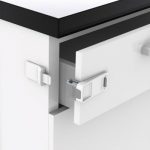 مجموعة من قفل حجب الزاوي