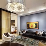 غرفة نوم أنيقة تصميم غرفة المعيشة