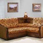 أريكة سرير زاوية Anna