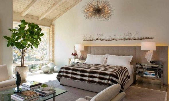 زهرة في غرفة النوم