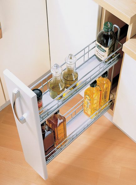 حامل زجاجة مدمج