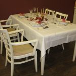 كراسي المطبخ الخشبي