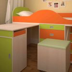 سرير طفل صغير للأطفال