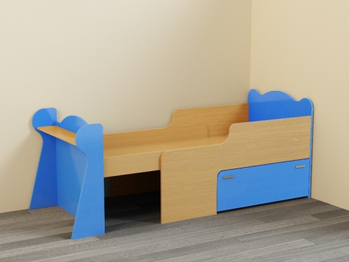 انزلاق سرير الطفل