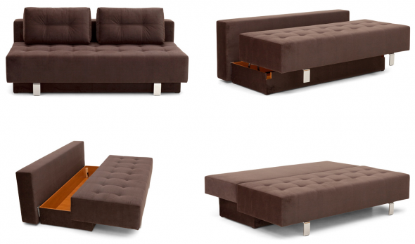 eurobook أريكة مع صندوق تخزين