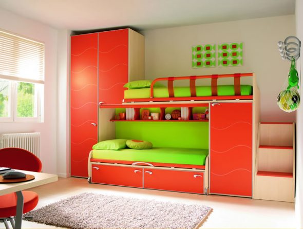 سرير بطابقين