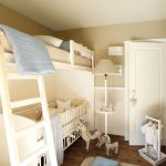 سرير أنيق لطفلين