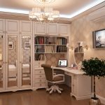 مكتب الكمبيوتر وكرسي