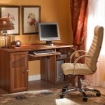 ضوء كرسي الكمبيوتر البيج