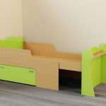 سرير انزلاق الأطفال الصورة