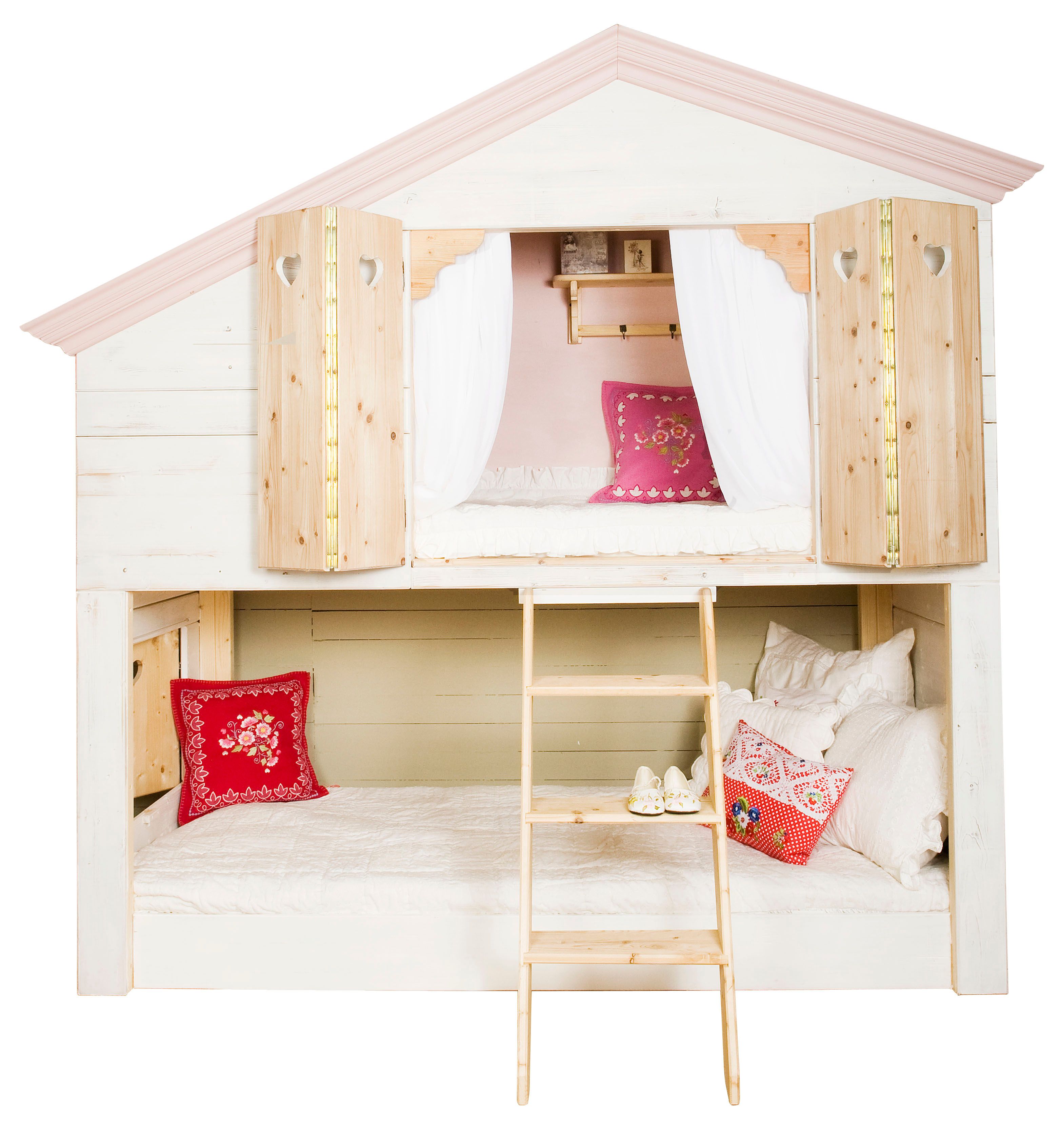 سرير المهد مع الستائر