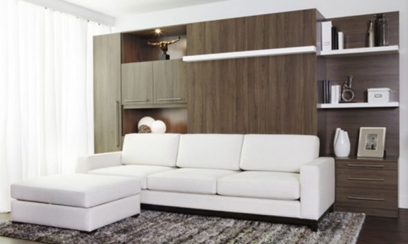 سرير مع أريكة