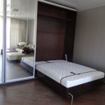 السرير الجاهزة مع مربع المرآة