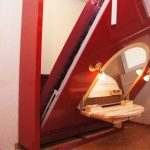 سرير أريكة مع مصعد