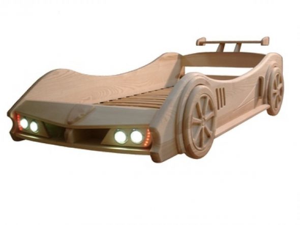 آلة سرير خشبي