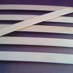 الشرائح للسرير من قطعة