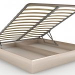 صفائح في قاعدة آلية رفع السرير