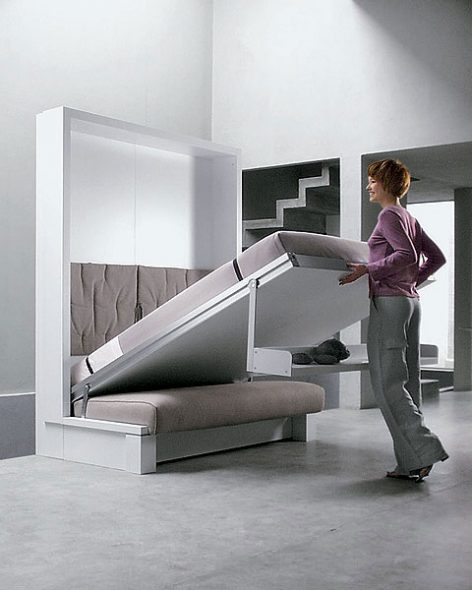 بناء سرير محول