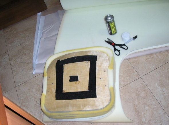 وسادة المقعد الخلفي الصورة