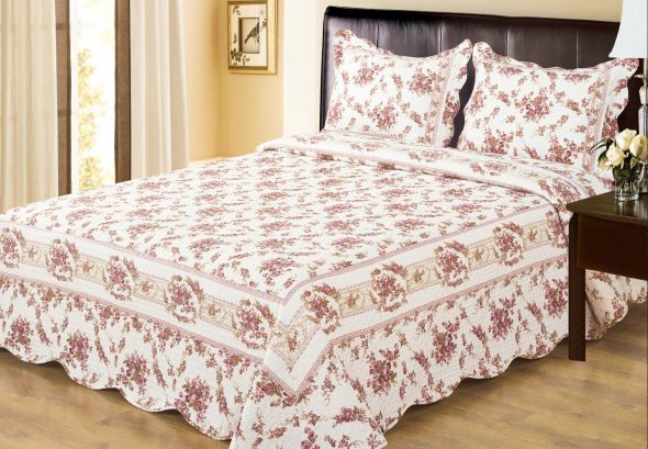 غطاء طباعة الأزهار