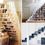 رفوف في الدرجات وتحت الدرج