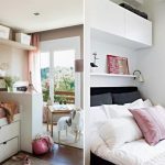 رفوف فوق السرير