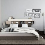 عينة الرف فوق السرير