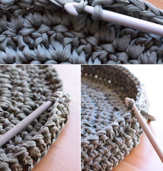 poufs الكروشيه