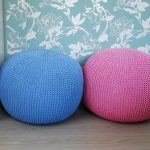 محبوك الألوان الزاهية