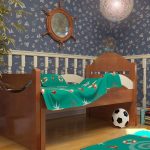 السرير المنزلق من كتلة صخرية