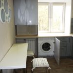 وضع المعدات في المطبخ