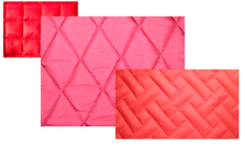 خيارات غرز للمفارش مبطن