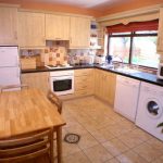 غسالة الخشب في المطبخ