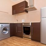 غسالة في سماعة بني داكن