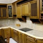 سطح الطاولة الرخام الأبيض طيدة