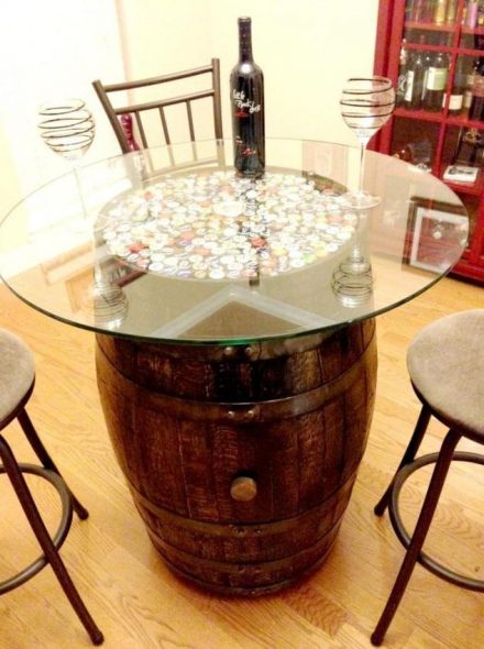 الجدول بيديه