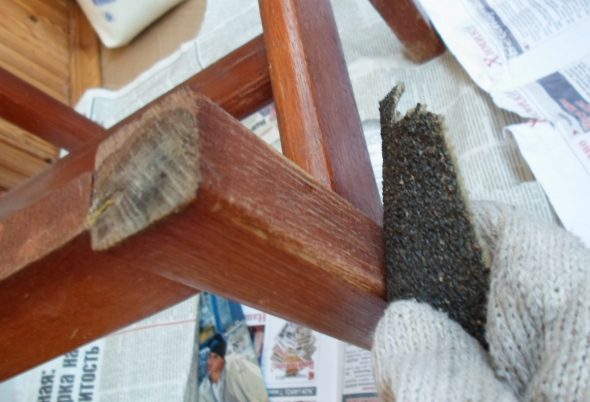 البراز الصنفرة