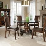 كراسي جلدية الخشب