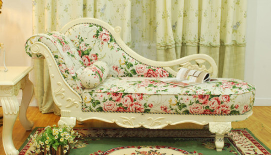 العثماني مع طباعة الأزهار