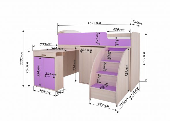 أحجام السرير بالضبط