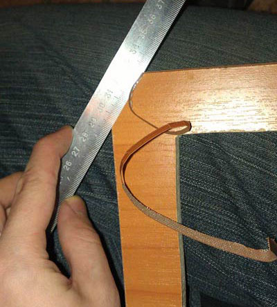 إزالة الحافة الزائدة