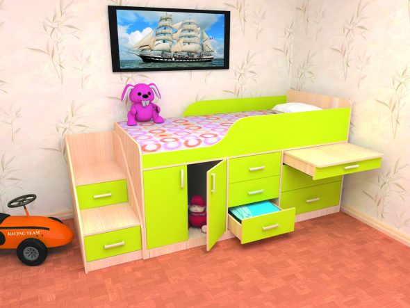 سرير طفل مريح