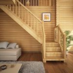 يستريح الزاوية في الفضاء تحت الدرج