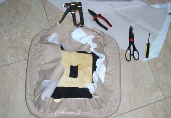 استبدال حشو المفروشات