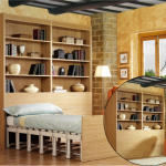 التلقائي خزانة المحولات السرير