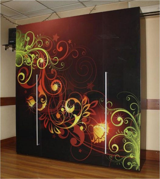 ديكور جدار جدارية