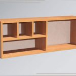 رفوف زهرة خشبية