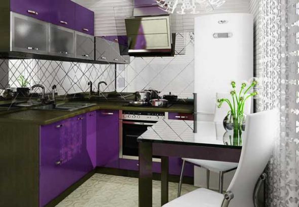 تصميم مطبخ صغير