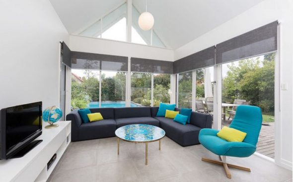 غرفة المعيشة الداخلية في التصميم